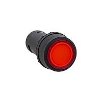 Кнопка SW2C-10D с подсветкой красная NO 24В PROxima | код  sw2c-md-r-24 | EKF